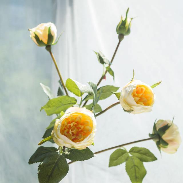 Artificial Romase Rose - Nordic Side - 