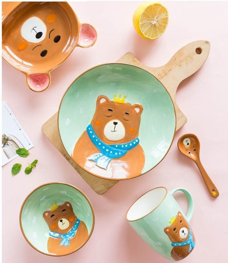 Adorable Animal Bowls - Nordic Side - 