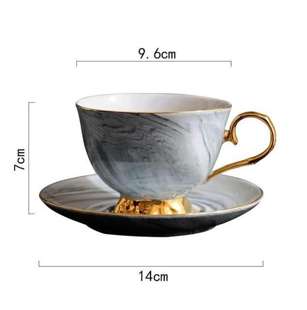 Marble Tea Cup - Nordic Side - 