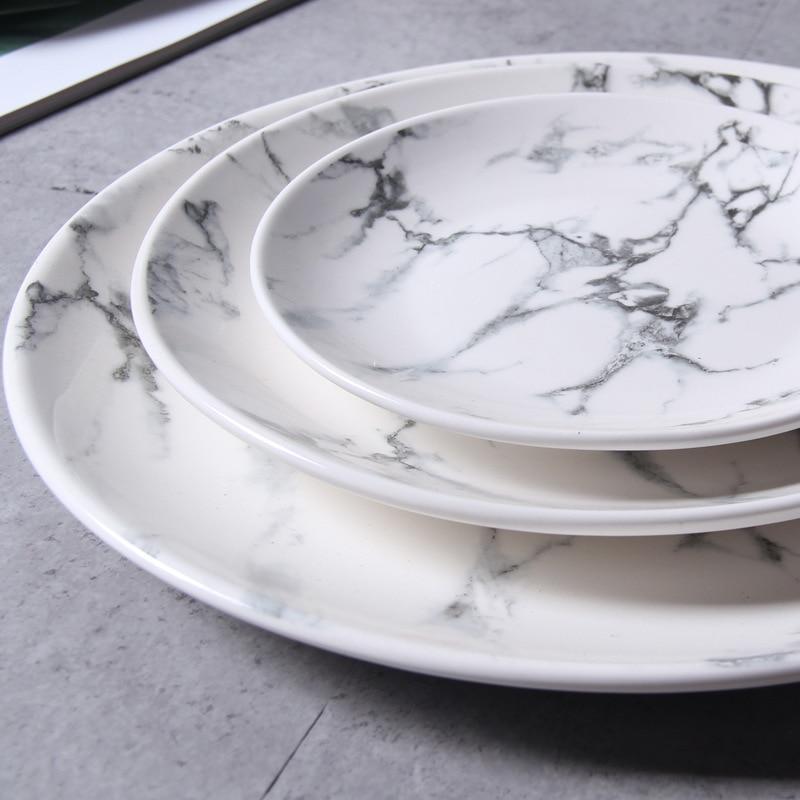 Basic Marble Dinnerware - Nordic Side - 