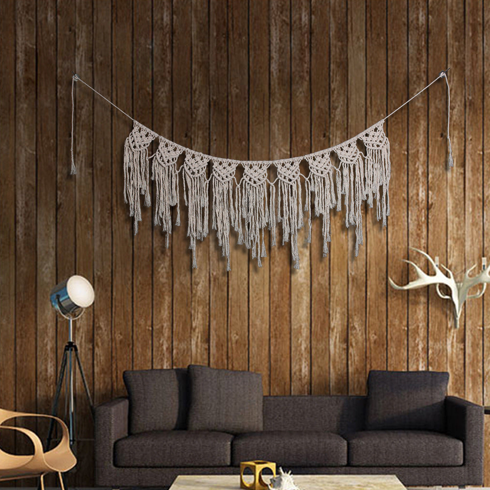 Bohemian Macrame Woven Tapestry