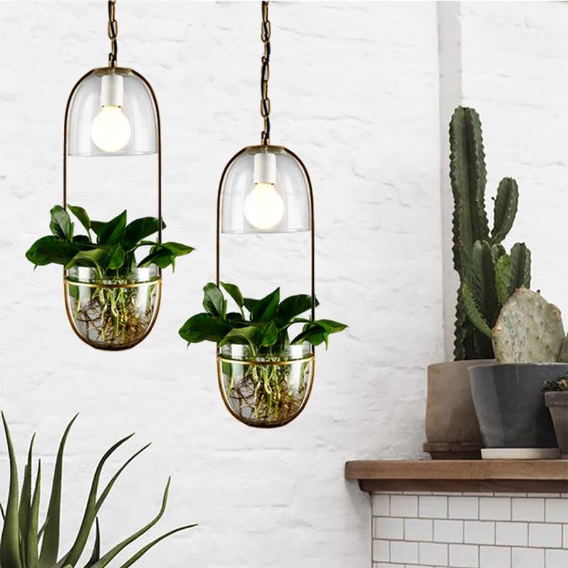 Lileas Modern Hanging Planter Light