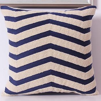 Classic Pattern Embroidered Cushion - Nordic Side - 