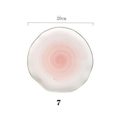 Gradient Pink Dinnerware - Nordic Side - 