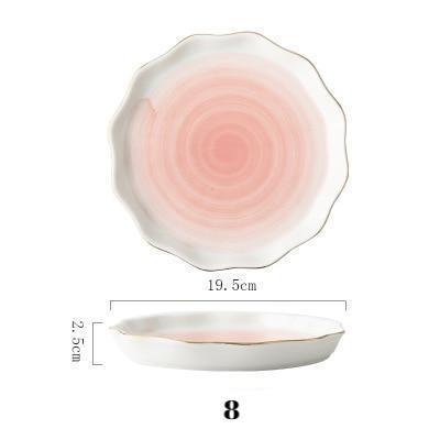 Gradient Pink Dinnerware - Nordic Side - 