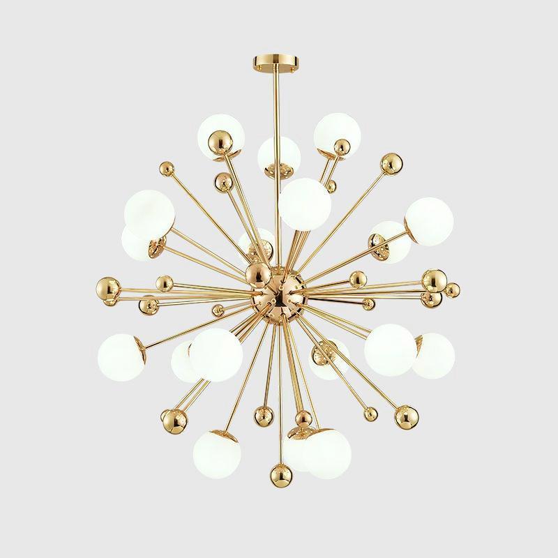 Postmodern Dandelion Glass Ceiling Lights - Nordic Side - 