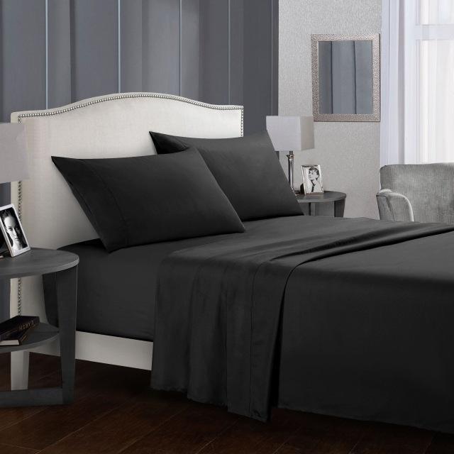 500TC Full Linen Bedding Set - Nordic Side - 11-19, bed, bed-linen, bedding, linen, modern, sheets