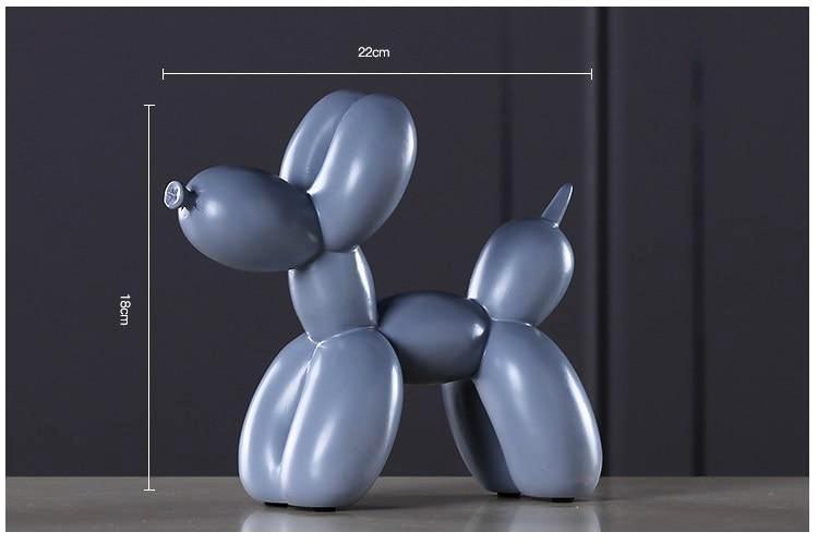 Resin Balloon Dog - Nordic Side - 