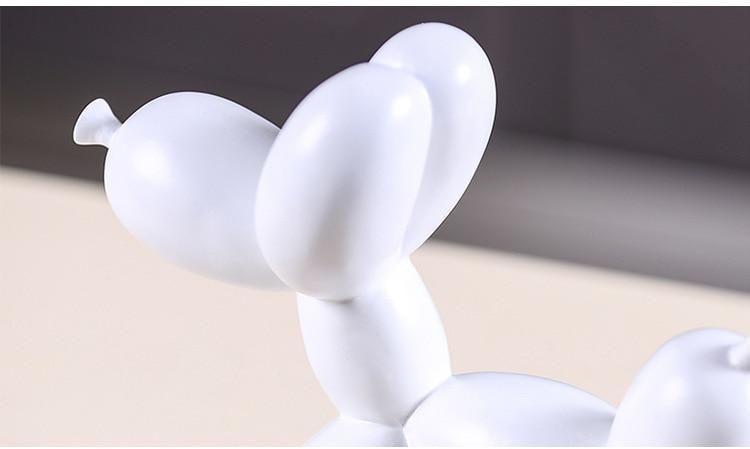 Resin Balloon Dog - Nordic Side - 