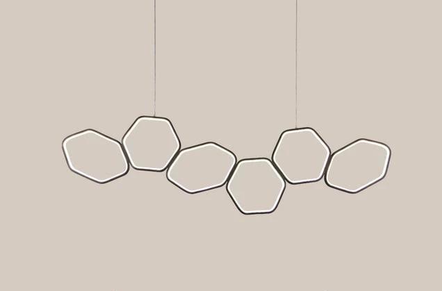 Jocasta - Art Deco LED Geometric Chandelier - Nordic Side - art deco-lamp, art-deco, best-selling-lights, chandelier, feed-cl0-over-80-dollars, feed-cl1-lights-over-80-dollars, geometric, geo