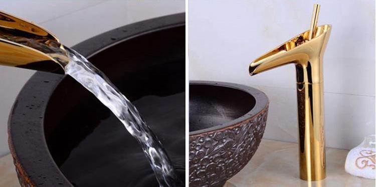 Luxury Oriental Waterfall Faucet - Nordic Side - 12-12, bathroom, bathroom-collection, bathroom-faucet, fab-faucets, faucet, feed-cl0-over-80-dollars, kitchen, kitchen-faucet, luxury, modern,