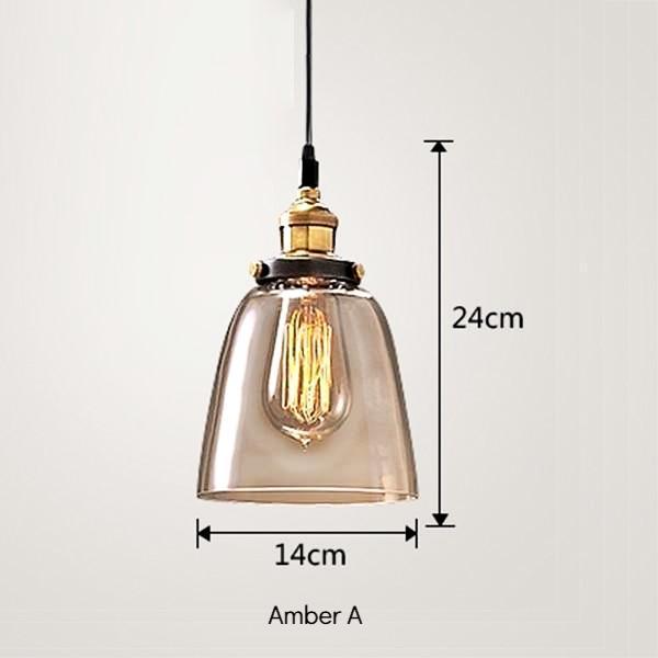 Minimal Industrial Pendant Light - Nordic Side - 