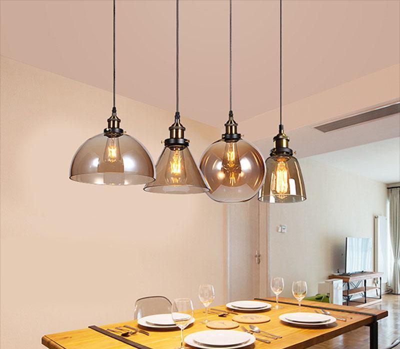 Minimal Industrial Pendant Light - Nordic Side - 