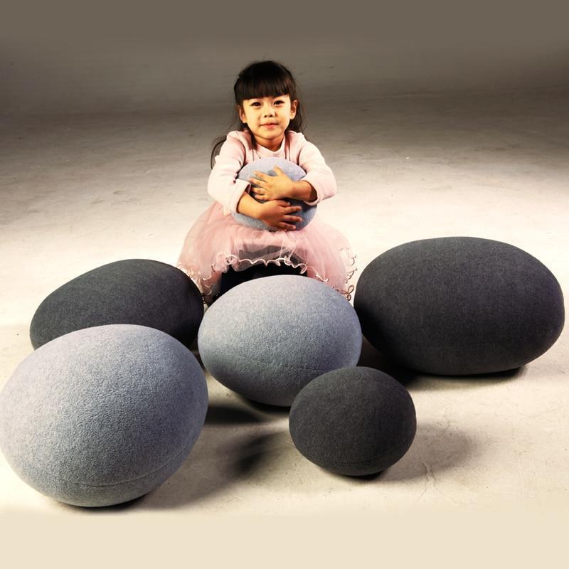 Cobble - 3D Stuffed Imitation Stone Cushion - Nordic Side - 05-15, feed-cl0-over-80-dollars