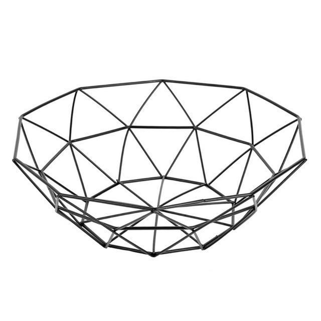 Voce - Modern Nordic Geometric Metal Baskets - Nordic Side - 01-07