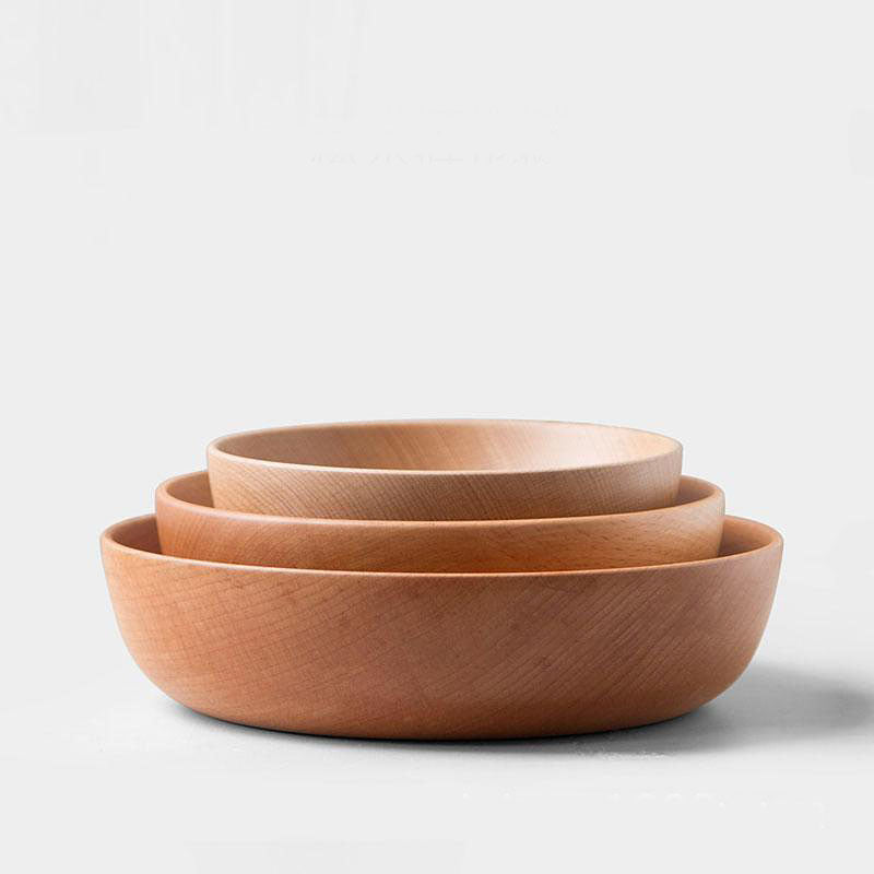 Handmade Wooden Bowls Set
