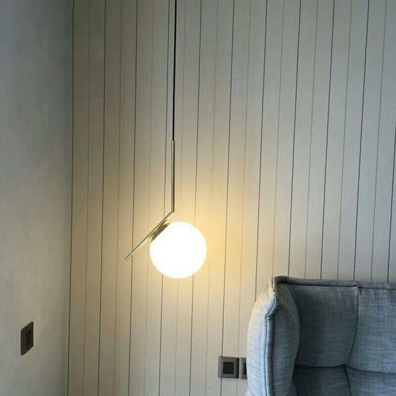 Skopta - Modern Minimal Gold Pendant Light - Nordic Side - 