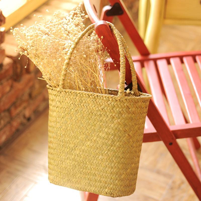 Wicker Weave Basket - Nordic Side - 