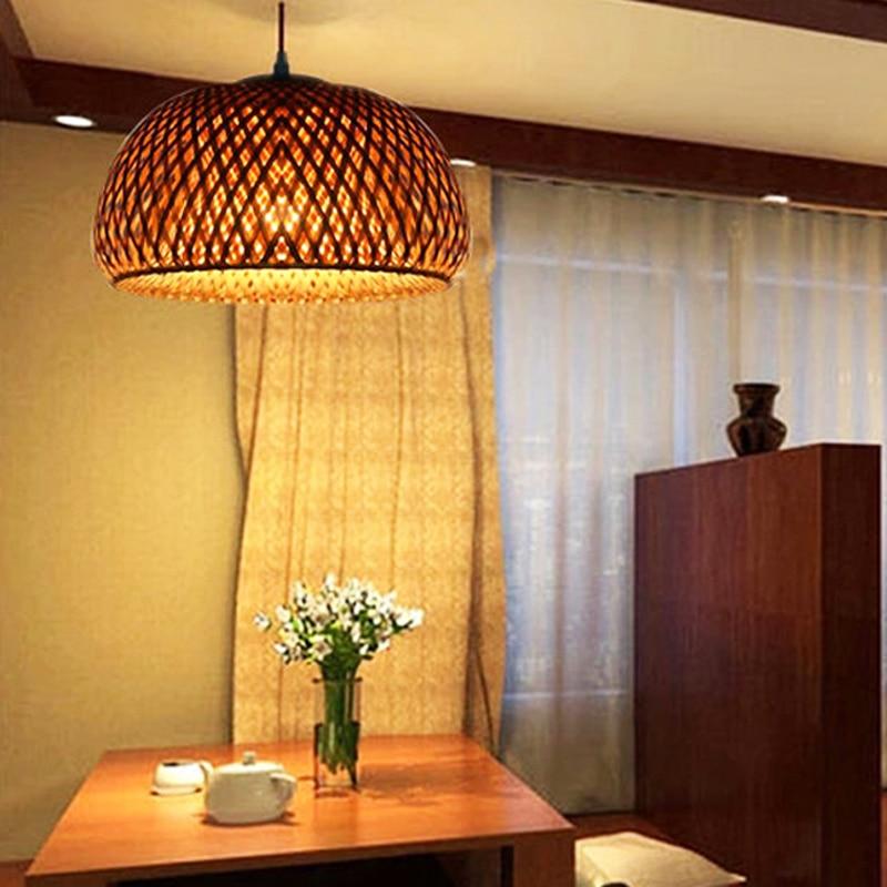 Barie - Modern Bamboo Hand Knitted Pendant Lamp