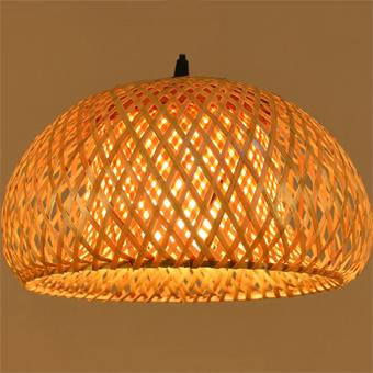 Barie - Modern Bamboo Hand Knitted Pendant Lamp