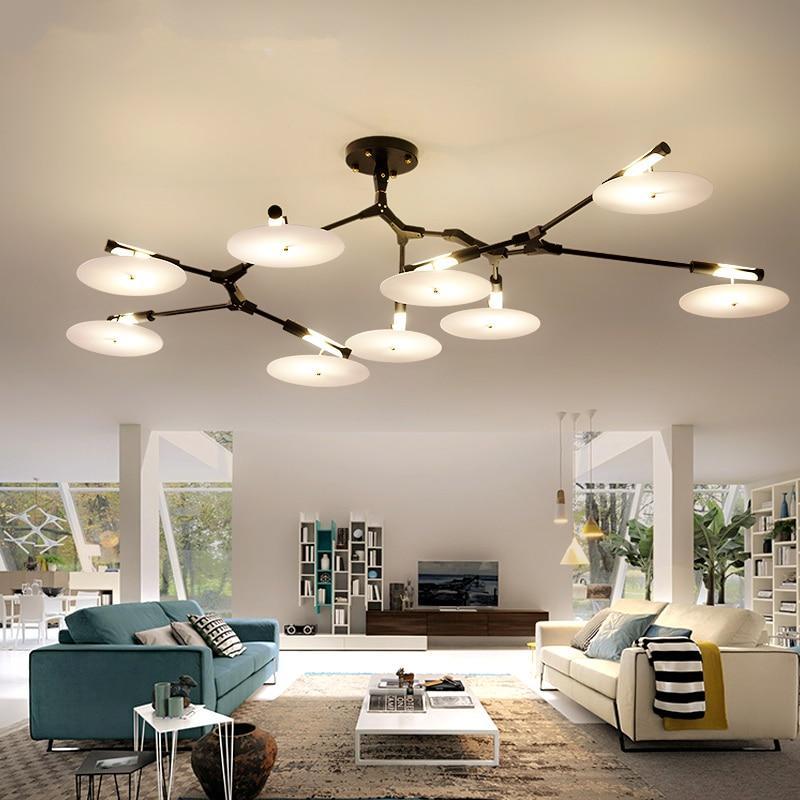 Lotus Leaf Metal Chandelier - Nordic Side - 