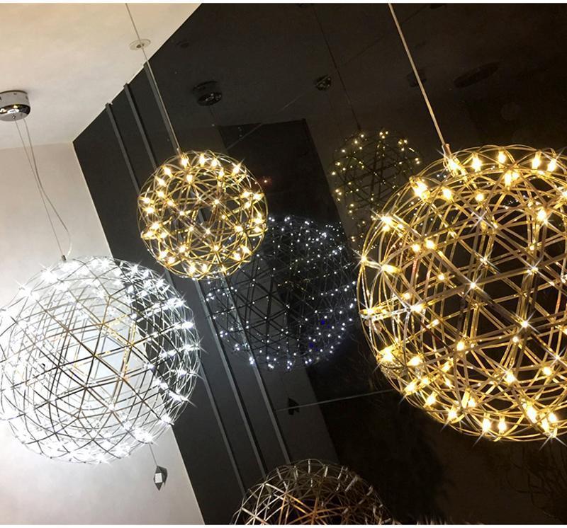 Modern Spark Ball Pendant Light