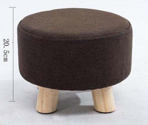 Modern Nordic Round Footstool