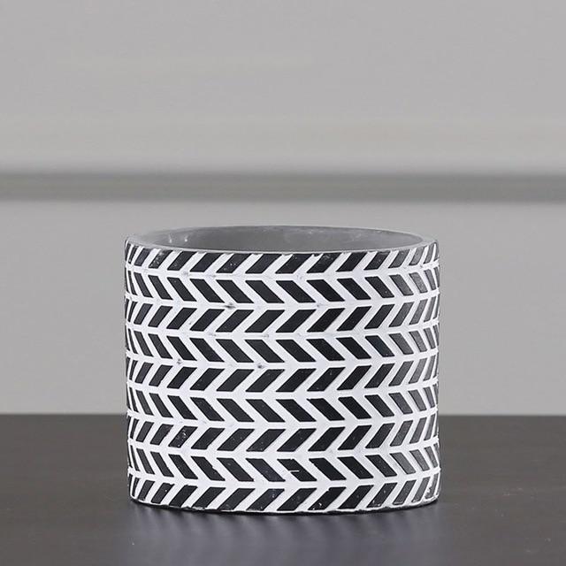 Geometry Pattern Pot - Nordic Side - 