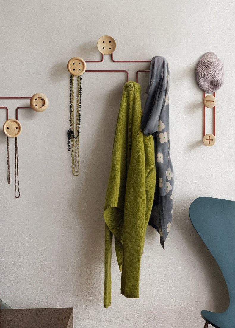 Aro - Modern Nordic Button Coat Rack - Nordic Side - 06-04, feed-cl0-over-80-dollars