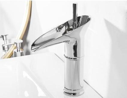 Luxury Oriental Waterfall Faucet - Nordic Side - 12-12, bathroom, bathroom-collection, bathroom-faucet, fab-faucets, faucet, feed-cl0-over-80-dollars, kitchen, kitchen-faucet, luxury, modern,