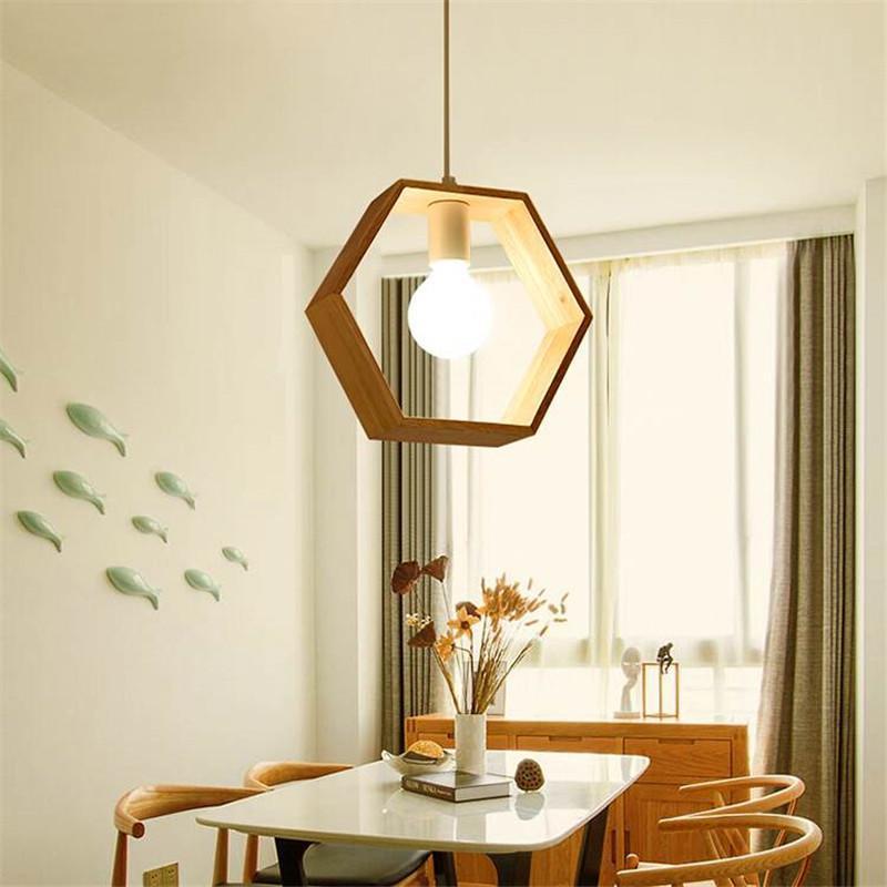 Geometric Hanging Wooden Lights - Nordic Side - 11-27, best-selling-lights, feed-cl0-over-80-dollars, geometric, geometric-lamp, hanging-lamp, lamp, light, lighting, lighting-tag, modern, mod