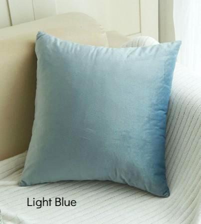 Square Velvet Cushion Cover - Nordic Side - 