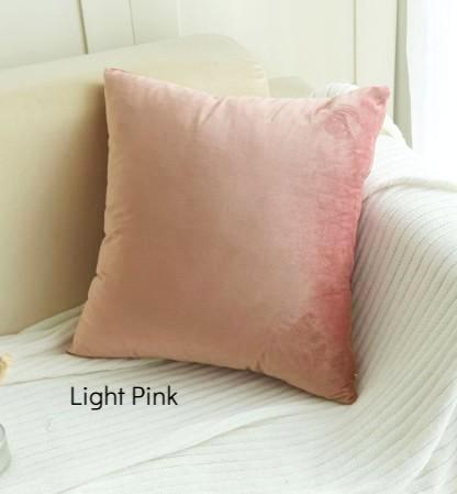 Square Velvet Cushion Cover - Nordic Side - 