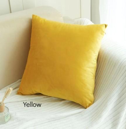 Square Velvet Cushion Cover - Nordic Side - 