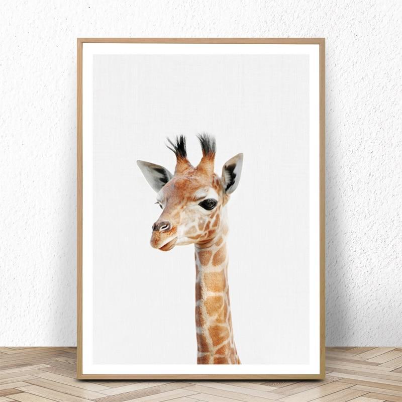 Baby Bear & Giraffe - Nordic Side - 