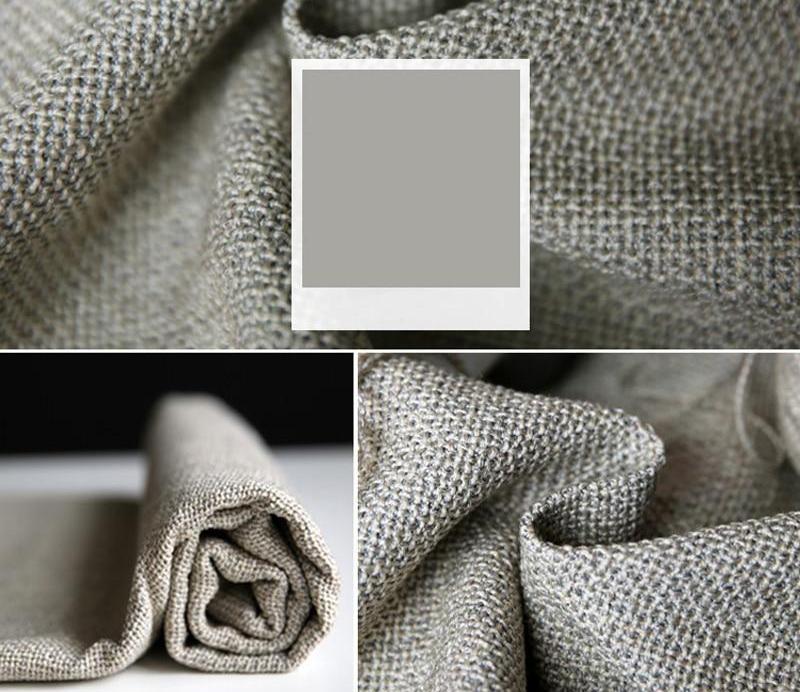 Thick Blended Grey Pillow Case - Nordic Side - 