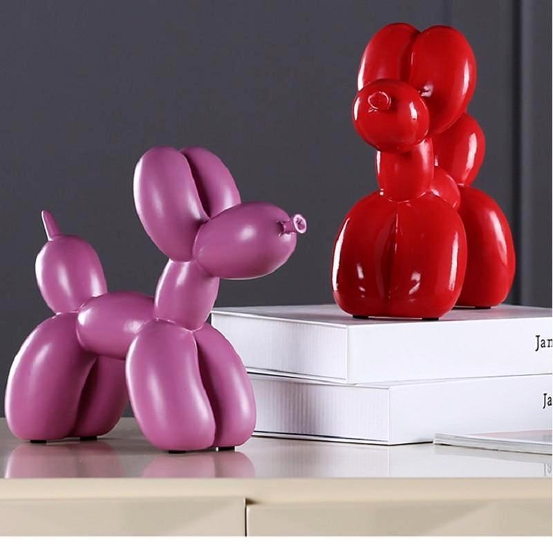 Resin Balloon Dog - Nordic Side - 