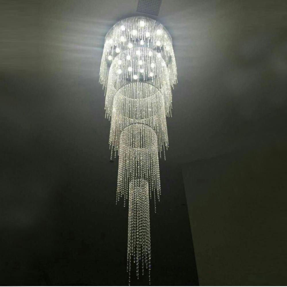 The Plunge - Nordic Side - Chandelier, crystal