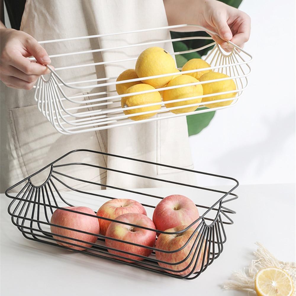 Carta - Modern Nordic Wire Metal Basket Organizer - Nordic Side - 01-16