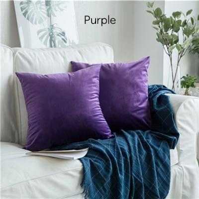 Silky Velvet Cushion Cover - Nordic Side - 