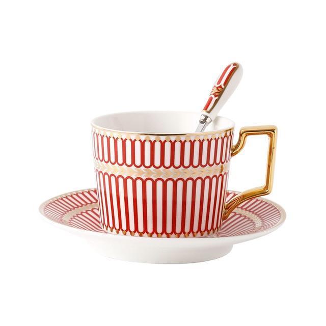 Art Deco Tea Cup Set - Nordic Side - 