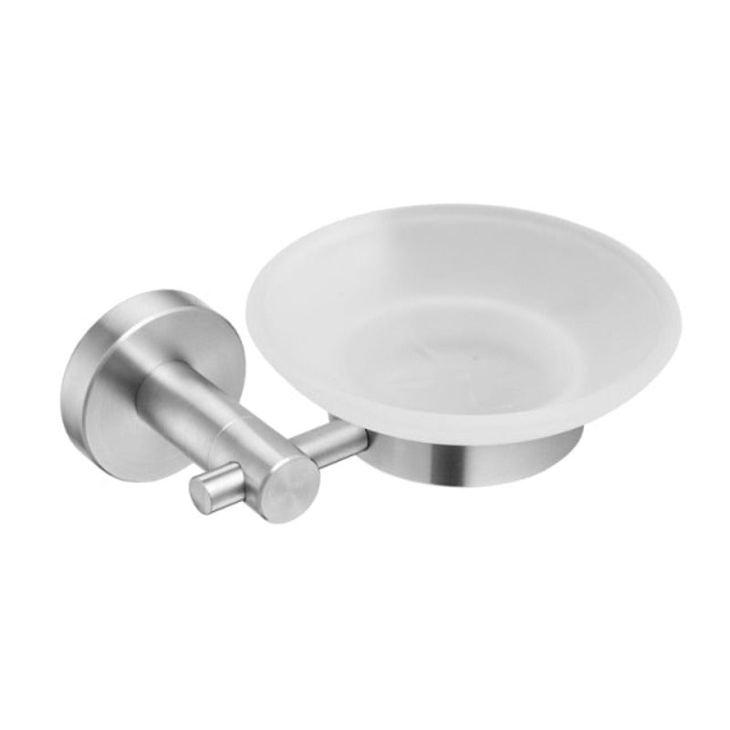 Benton Modern Brushed Stainless Steel Bathroom Hardware Set