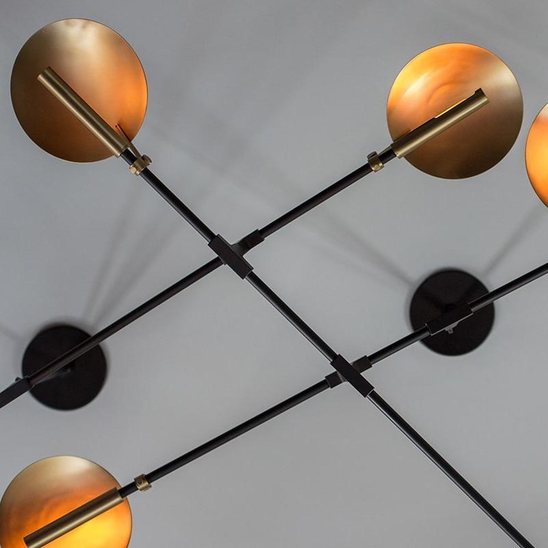 Modern Abstract Line Chandelier - Nordic Side - 