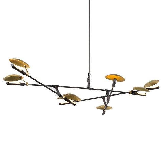 Modern Abstract Line Chandelier - Nordic Side - 