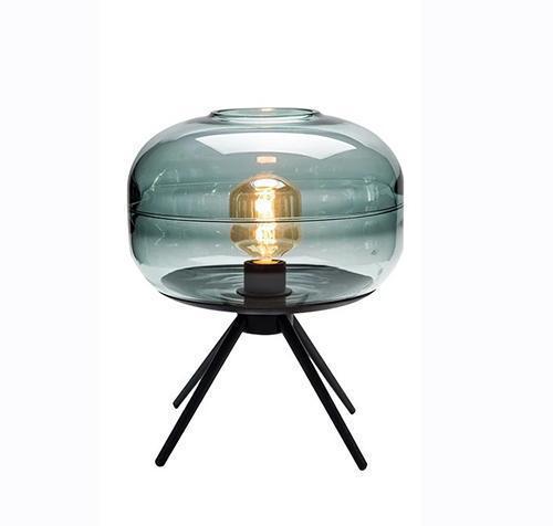 Adler - Glass Dome Table Lamp - Nordic Side - 07-03, best-selling-lights, desk-lamp, feed-cl0-over-80-dollars, glass, glass-lamp, lamp, light, lighting, lighting-tag, modern-lighting, table-l