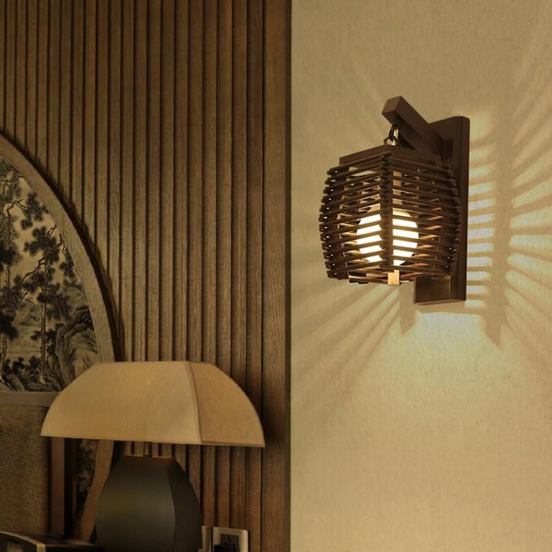 Cassia - Wooden Lantern Lamp - Nordic Side - 03-25, best-selling-lights, feed-cl0-over-80-dollars, lamp, lantern-lamp, lighting, lighting-tag, modern-lighting, vintage-light, wall-lamp, woode