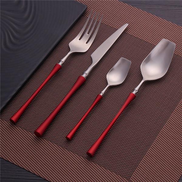 Antique Metal Cutlery Set - Nordic Side - 