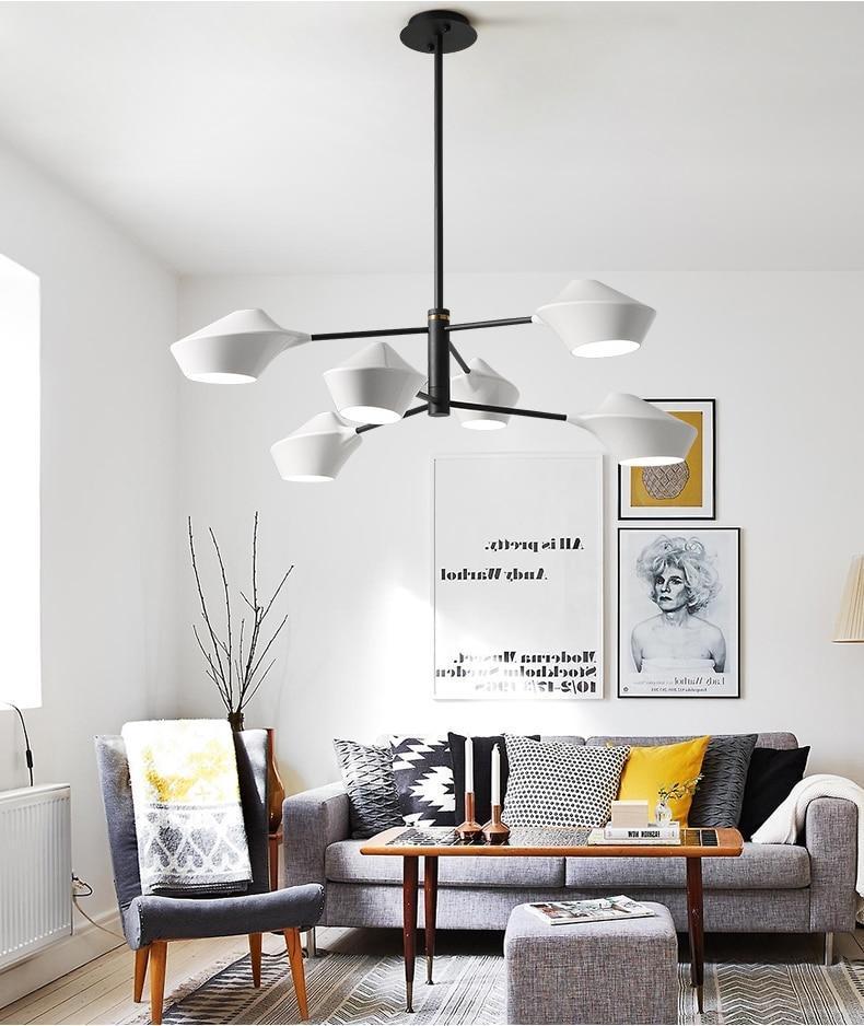 Modern Minimal Chandelier - Nordic Side - 