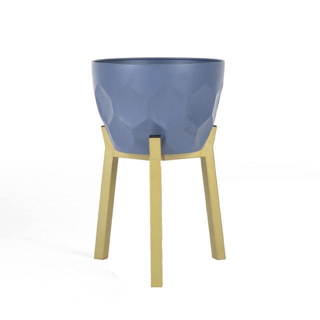 Koa - Geometric Modern Nordic Planter with Stand - Nordic Side - 05-01, feed-cl0-over-80-dollars