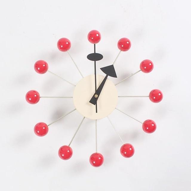 Modern Nordic Wooden Clock